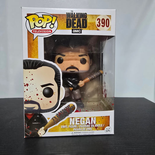 Funko Pop! Television vinyl figure of Negan from the AMC show The Walking Dead.