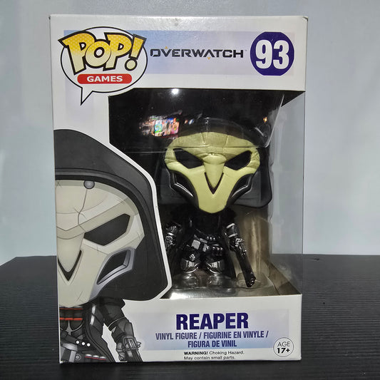 Funko Pop! Games: Overwatch Reaper #93 collectible vinyl figure.