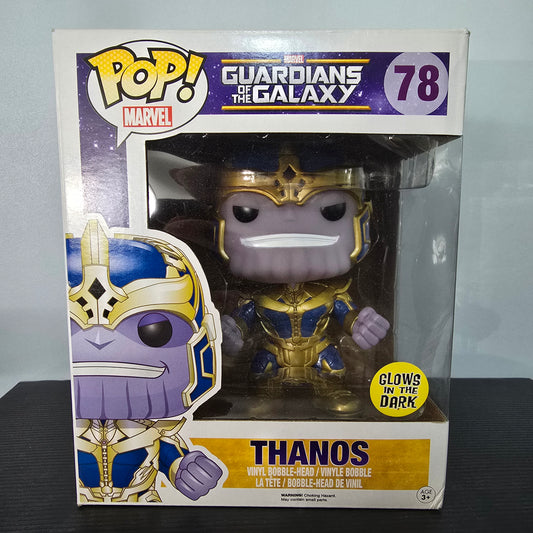 Funko Pop! Marvel Guardians of the Galaxy Thanos #78 vinyl bobble-head figure.