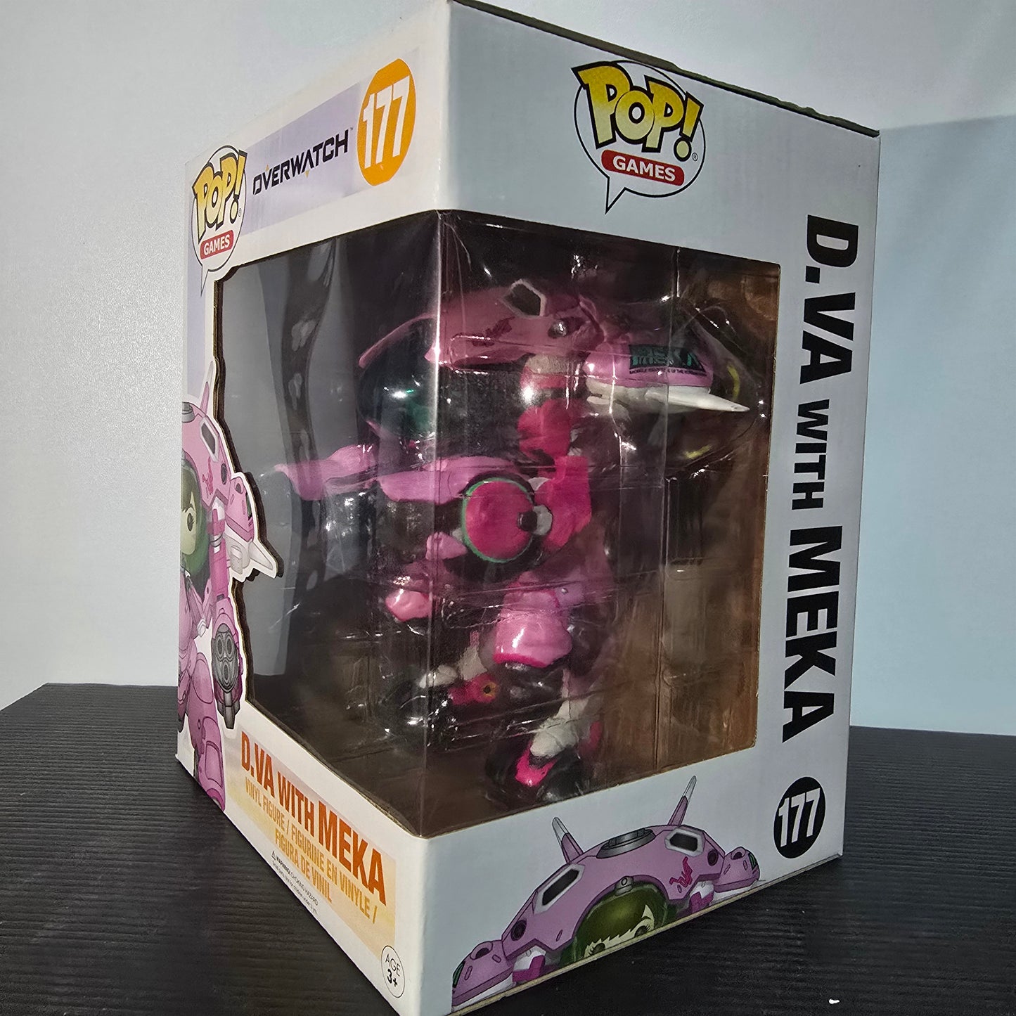 Funko Pop! Games Overwatch D.Va with Meka 6-inch Vinyl Figure #177.