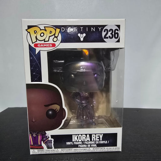 Funko Pop! Games Destiny Ikora Rey Vinyl Figure #236, specifically the translucent or repaint variant.