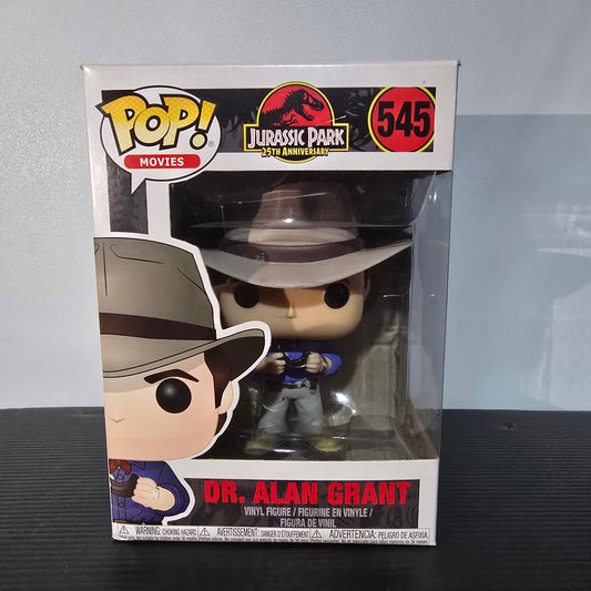 Funko Pop! Movies: Jurassic Park - Dr. Alan Grant #545 vinyl figure.