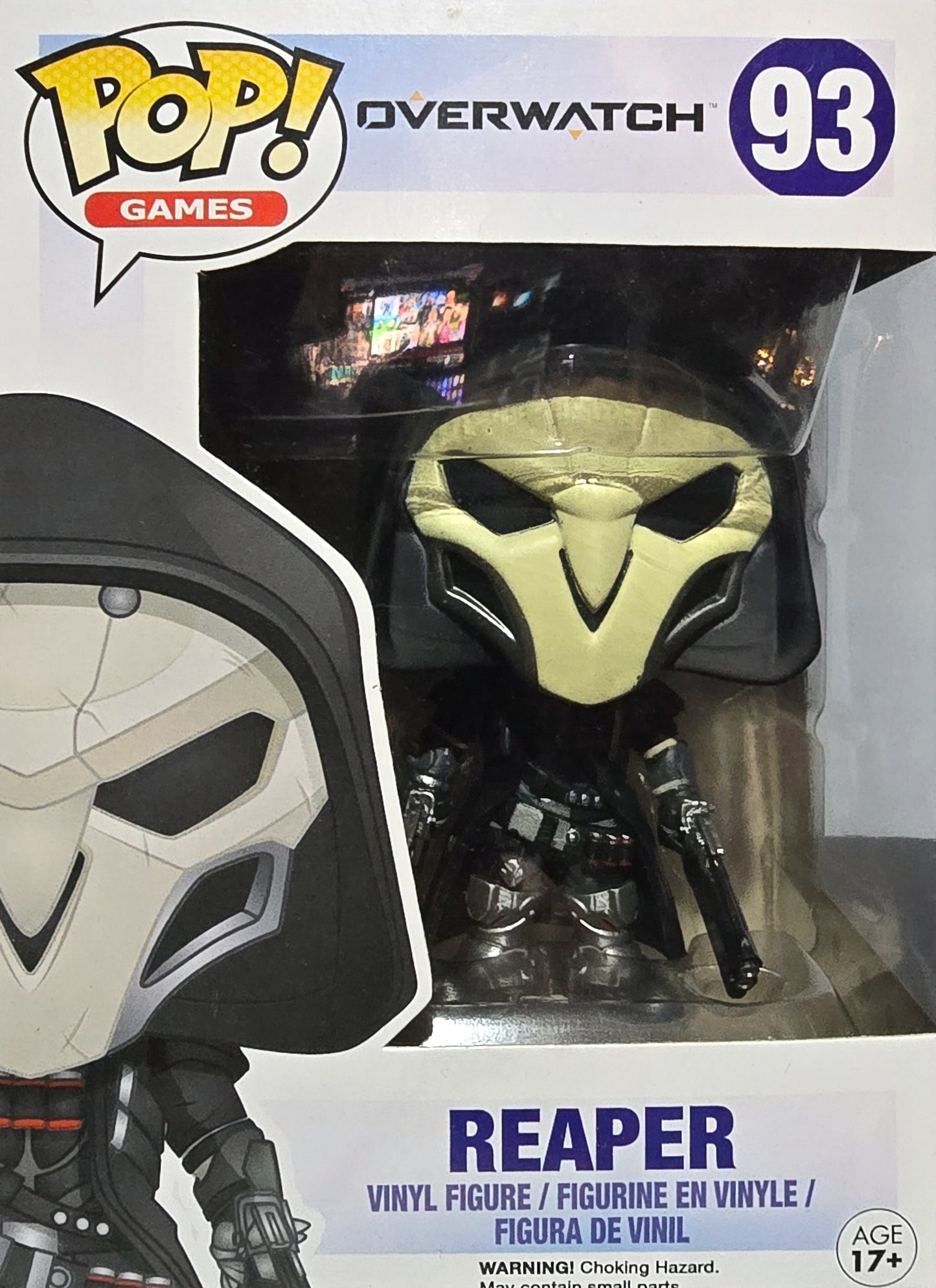 Funko Pop! Games: Overwatch Reaper #93 collectible vinyl figure.