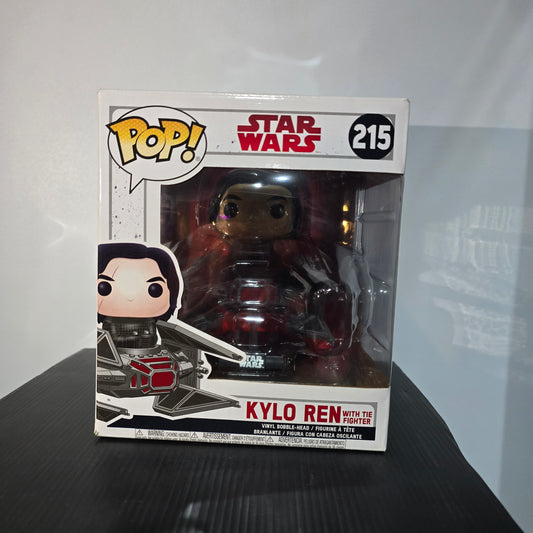 Funko Pop! Deluxe: Star Wars - Kylo Ren (in Tie Fighter) #215