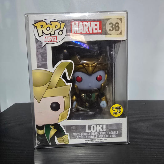 Funko Pop! Marvel Loki #36, specifically the "Frost Giant" version which glows in the dark and was a Fugitive Toys Exclusive.