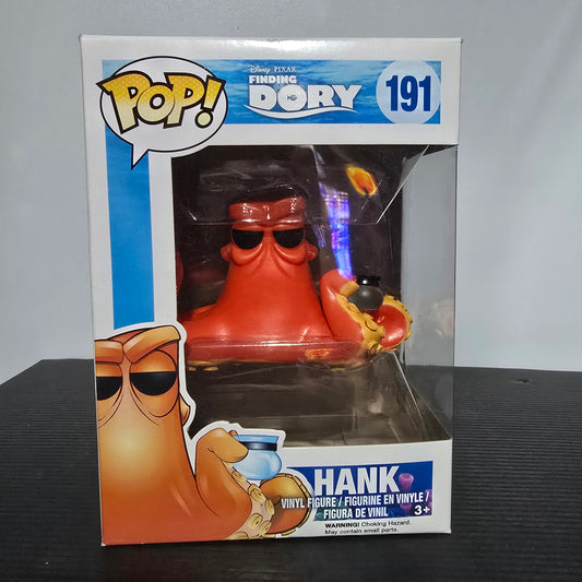 Funko Pop! Vinyl figure of Hank from Disney/Pixar's Finding Dory (Figure #191).