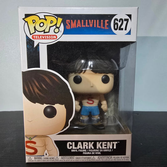 Funko Pop! Television vinyl figure of Clark Kent (Shirtless) from the TV show Smallville, specifically number 627 in the Pop! Television line