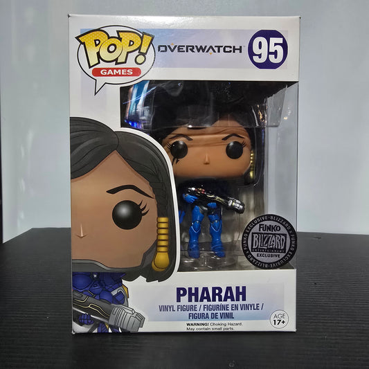 Funko Pop! Games Overwatch Pharah #95 Blizzard Exclusive vinyl figure.