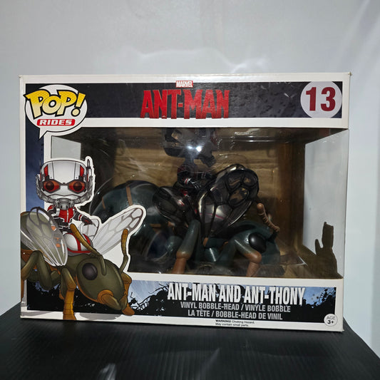 Funko Pop! Rides Marvel Ant-Man and Ant-Thony Bobble-Head Figure #13.