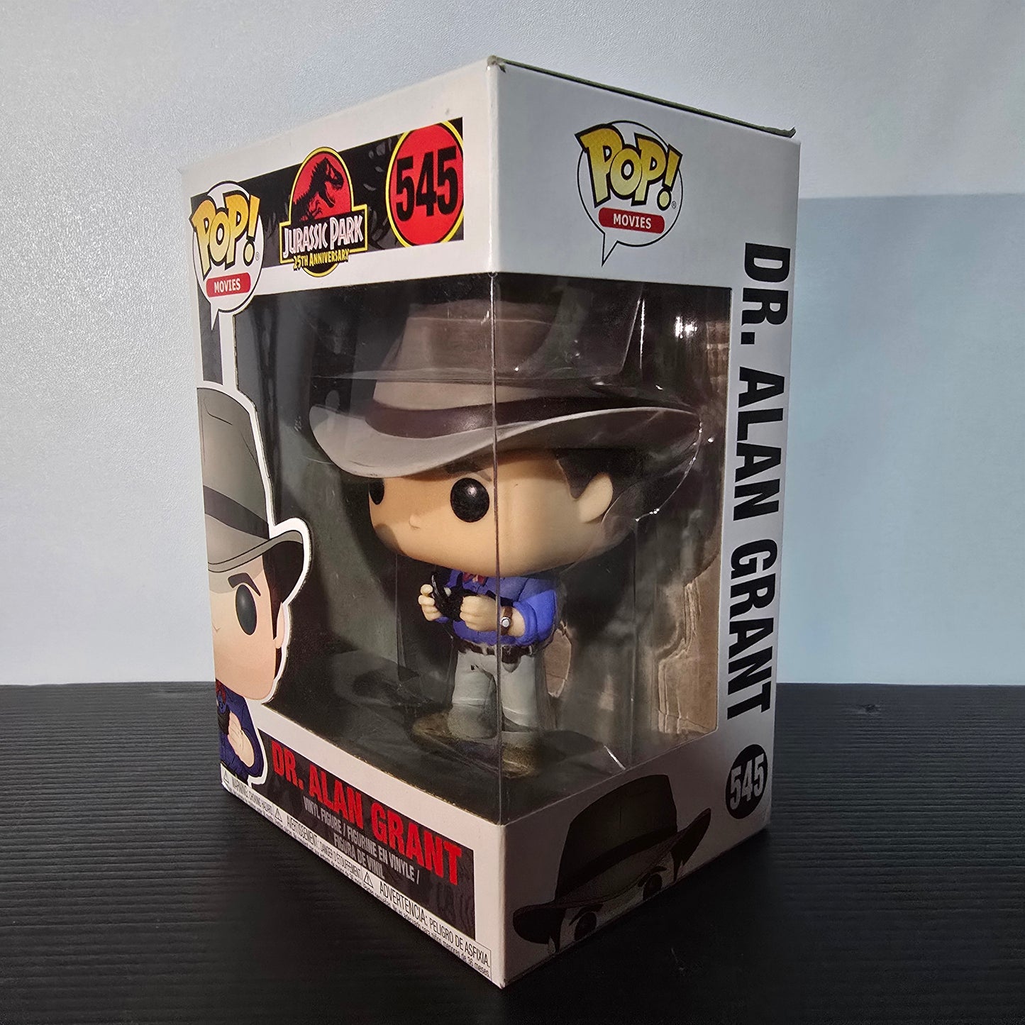 Funko Pop! Movies: Jurassic Park - Dr. Alan Grant #545 vinyl figure.