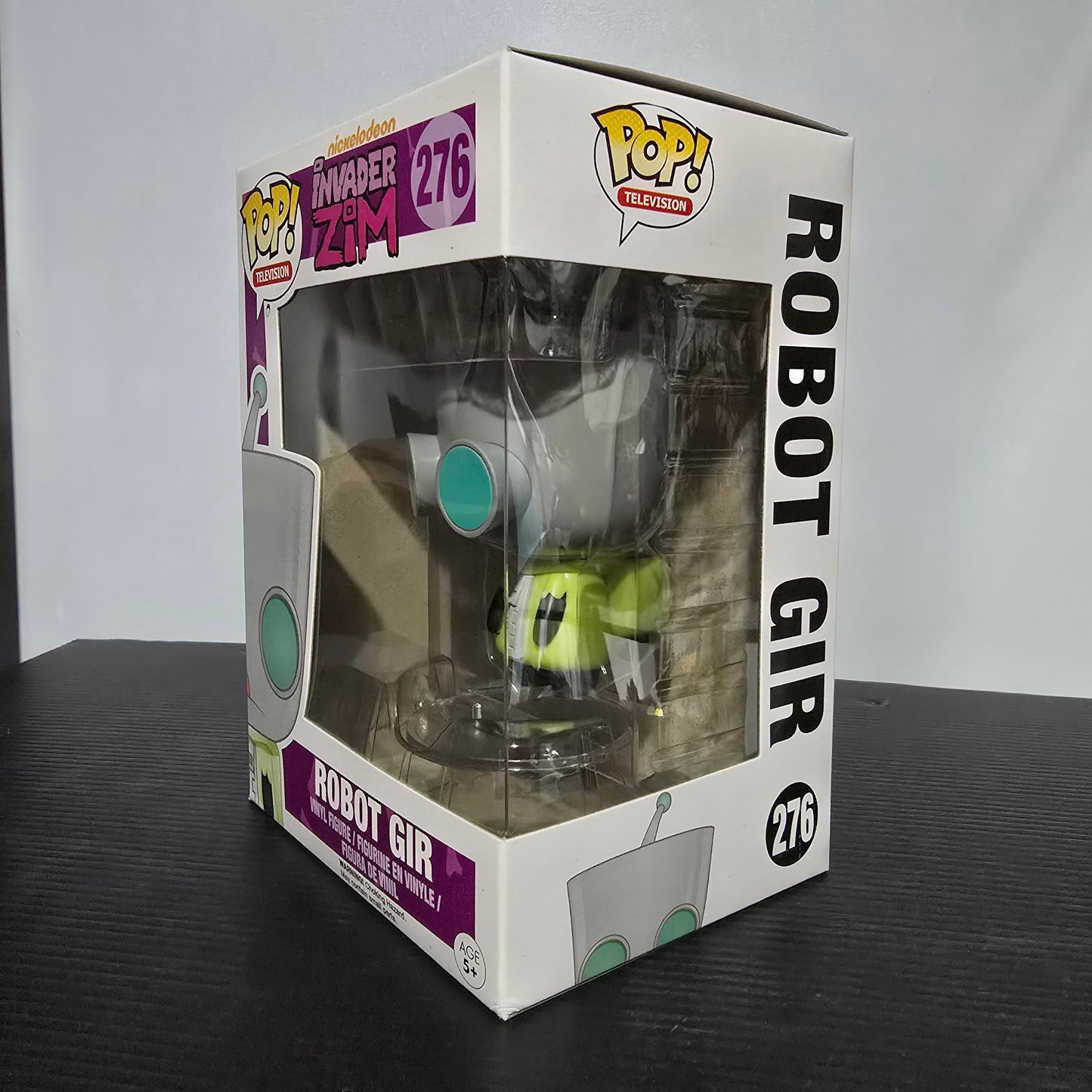 Funko Pop! Television #276 Invader Zim Robot Gir vinyl figure.
