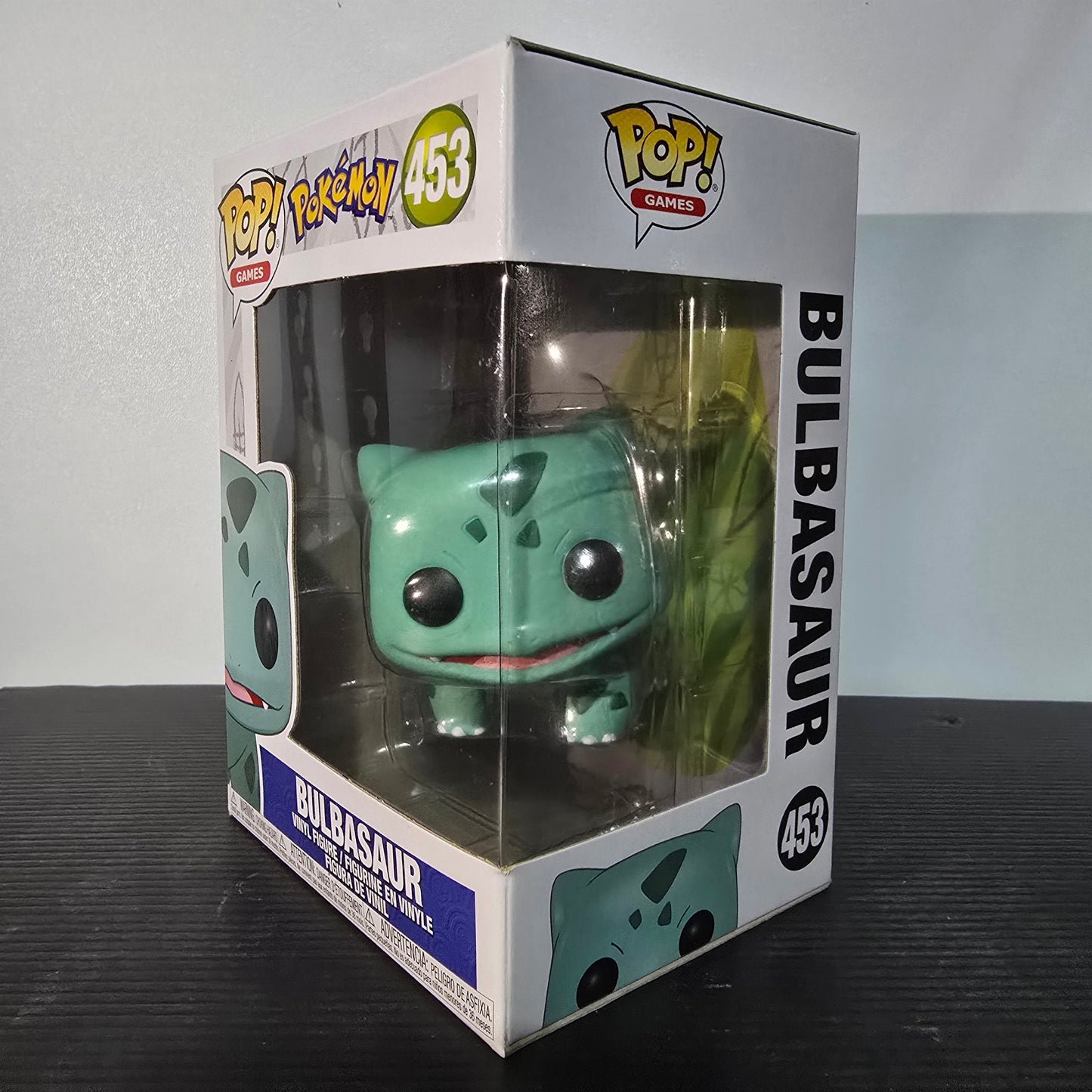 Funko Pop! Games: Pokémon - Bulbasaur #453 vinyl figure.