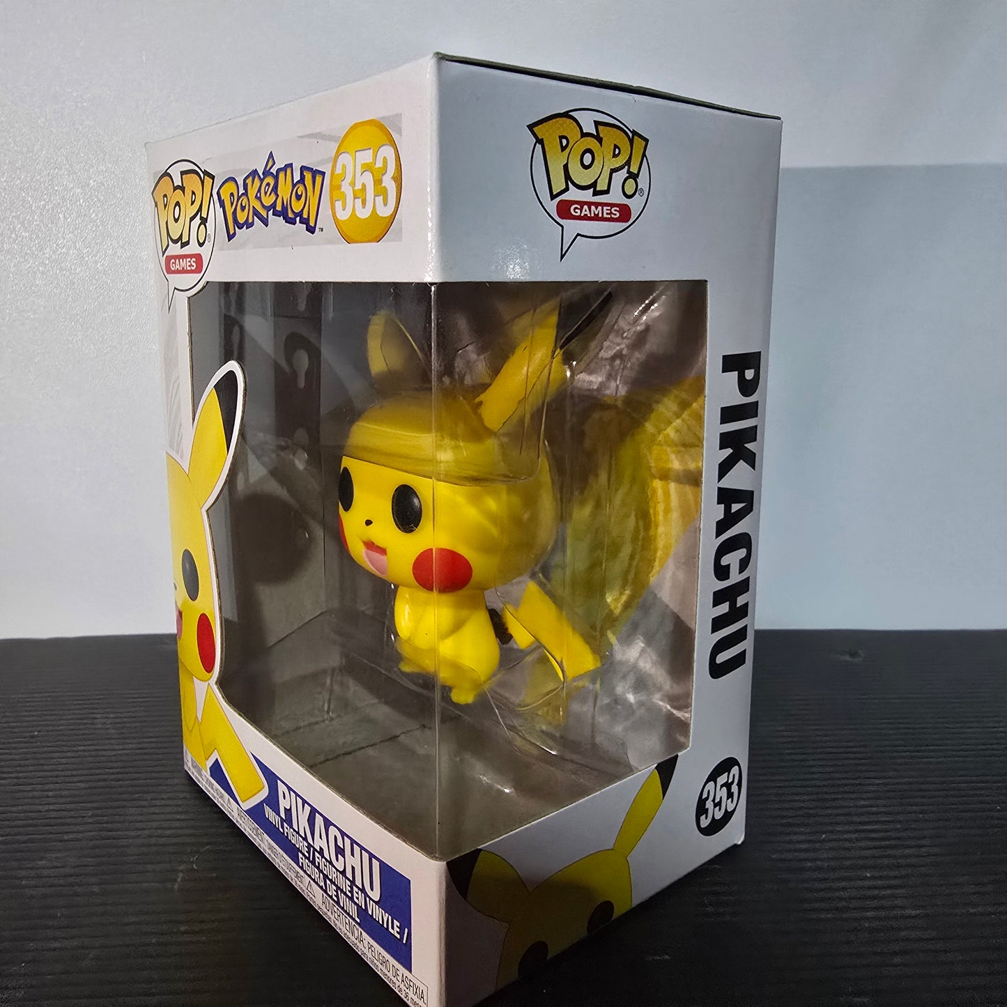 Funko Pop! Games: Pokémon - Pikachu #353 vinyl figure.