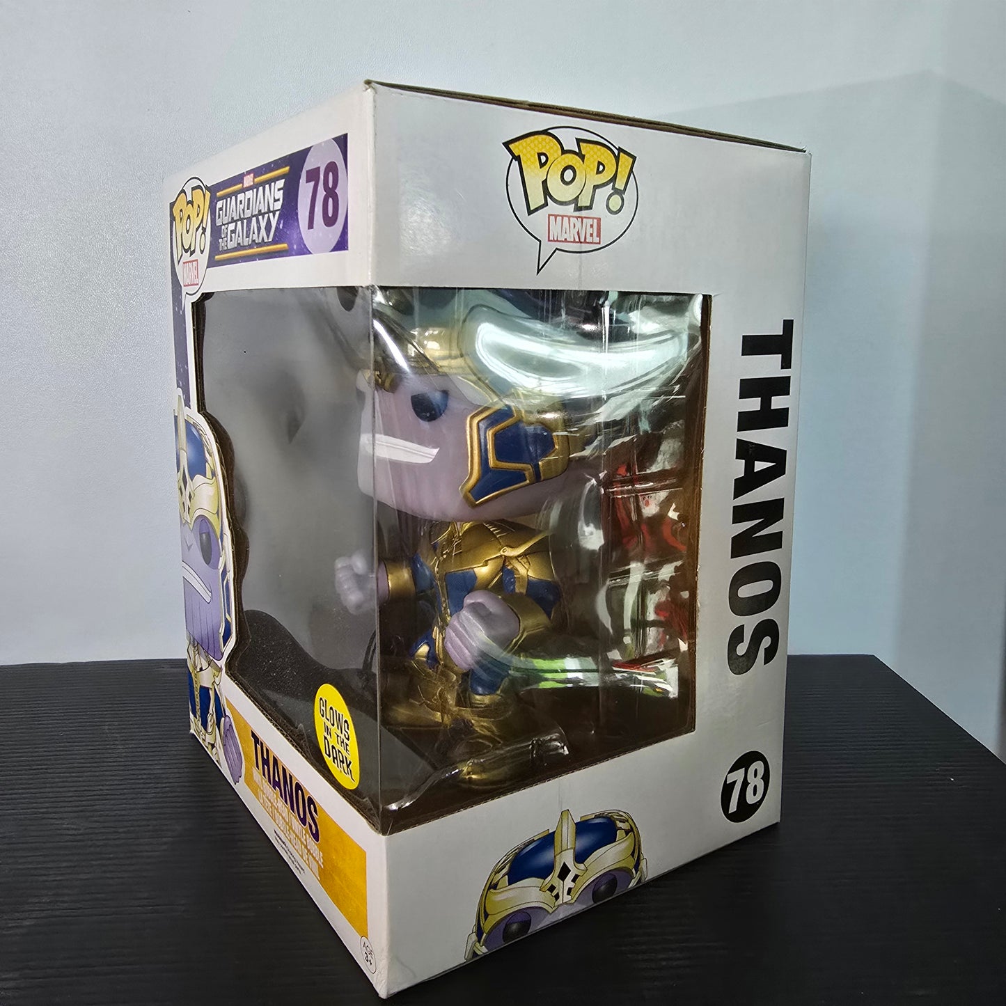 Funko Pop! Marvel Guardians of the Galaxy Thanos #78 vinyl bobble-head figure.