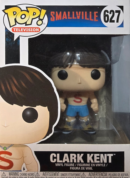 Funko Pop! Television vinyl figure of Clark Kent (Shirtless) from the TV show Smallville, specifically number 627 in the Pop! Television line