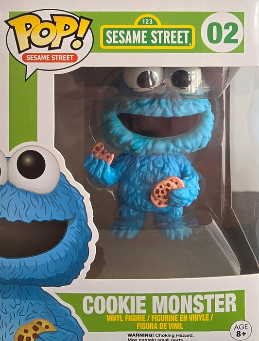 Funko Pop! Sesame Street #02 Cookie Monster Vinyl Figure