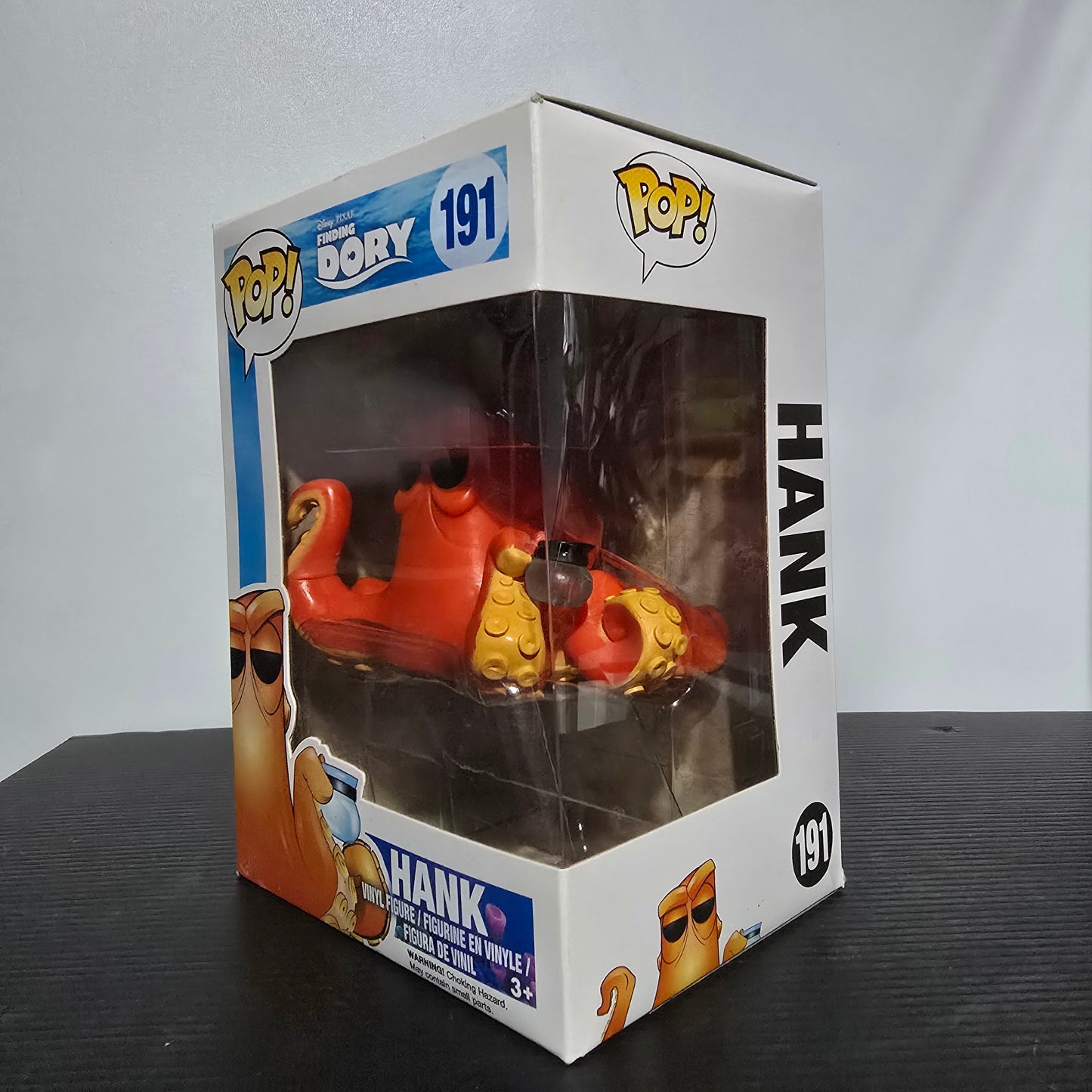Funko Pop! Vinyl figure of Hank from Disney/Pixar's Finding Dory (Figure #191).