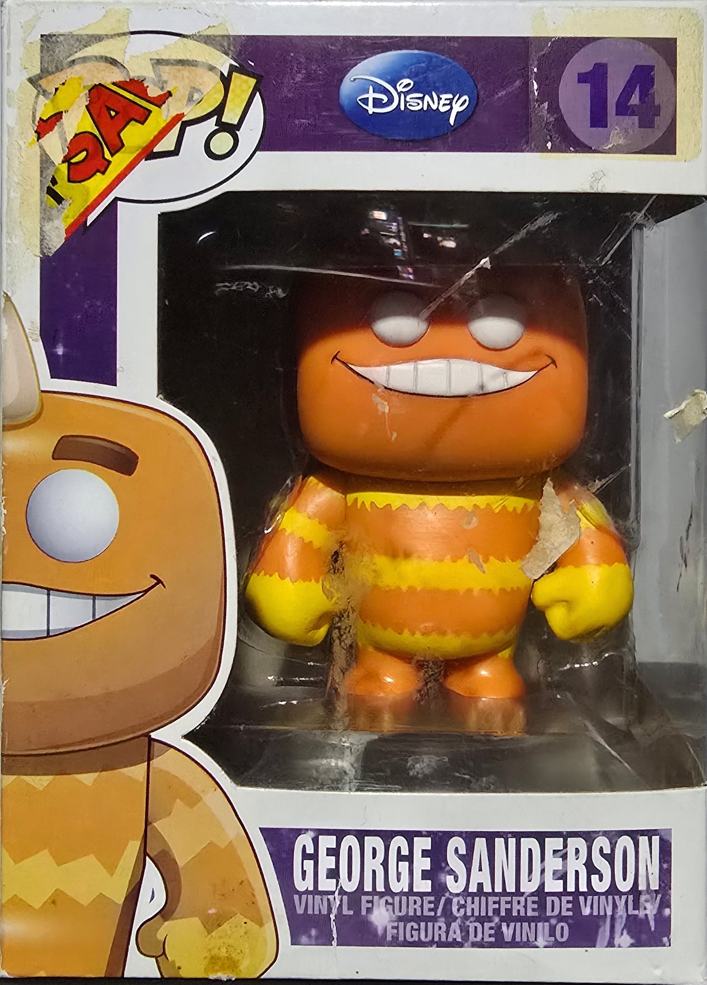 Funko Pop! Disney George Sanderson #14 Vinyl Figure from the movie Monsters, Inc..