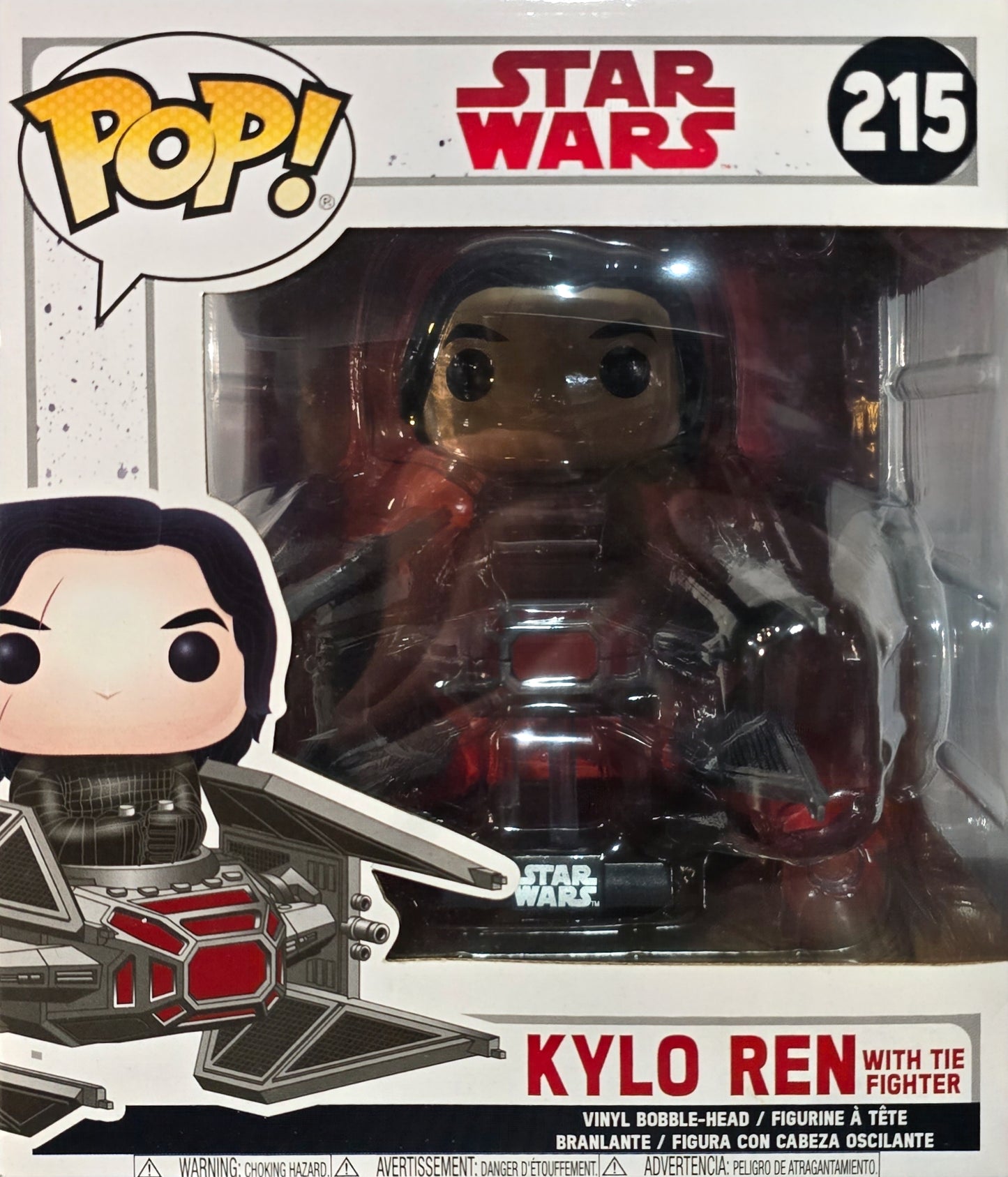 Funko Pop! Deluxe: Star Wars - Kylo Ren (in Tie Fighter) #215