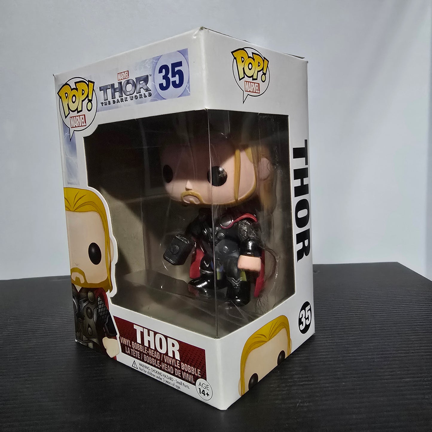 Funko Pop! Marvel Thor: The Dark World Thor Vinyl Figure #35.