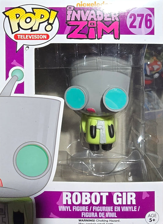 Funko Pop! Television #276 Invader Zim Robot Gir vinyl figure.