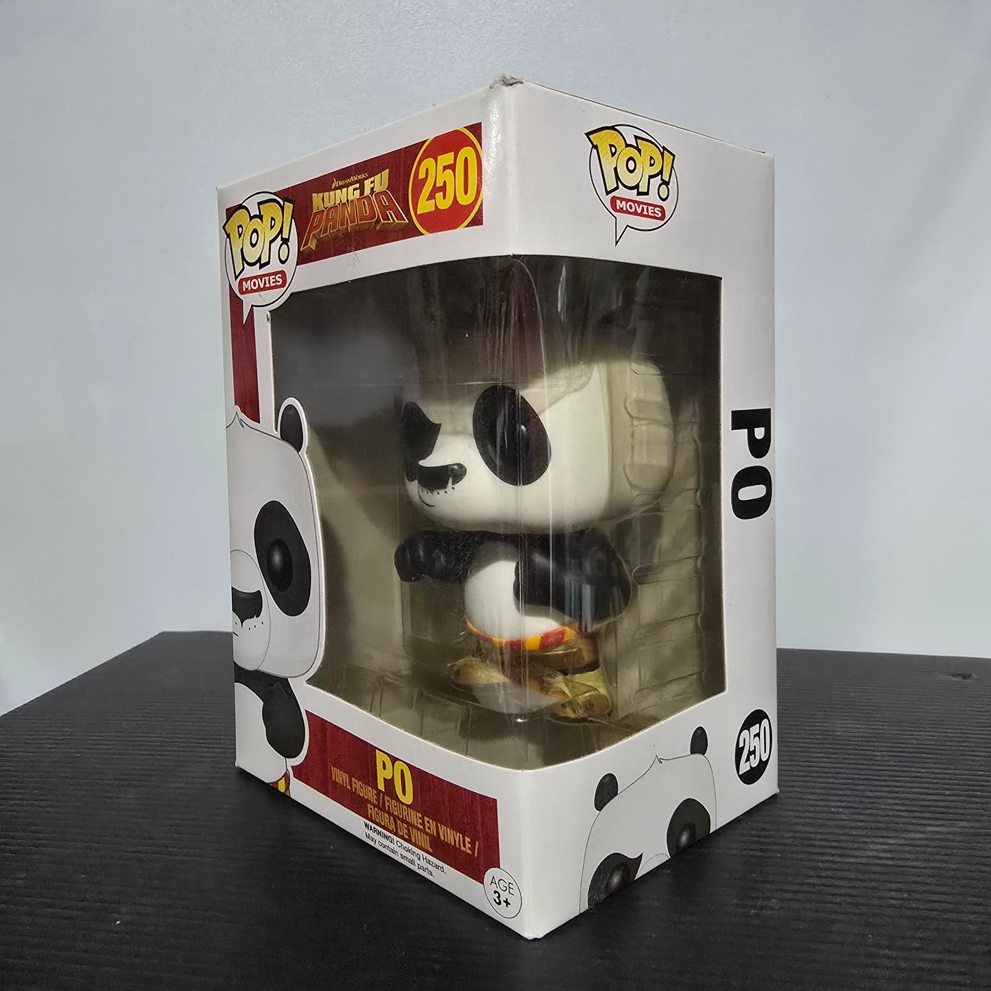 Funko Pop! Movies Kung Fu Panda Po #250 vinyl figure.