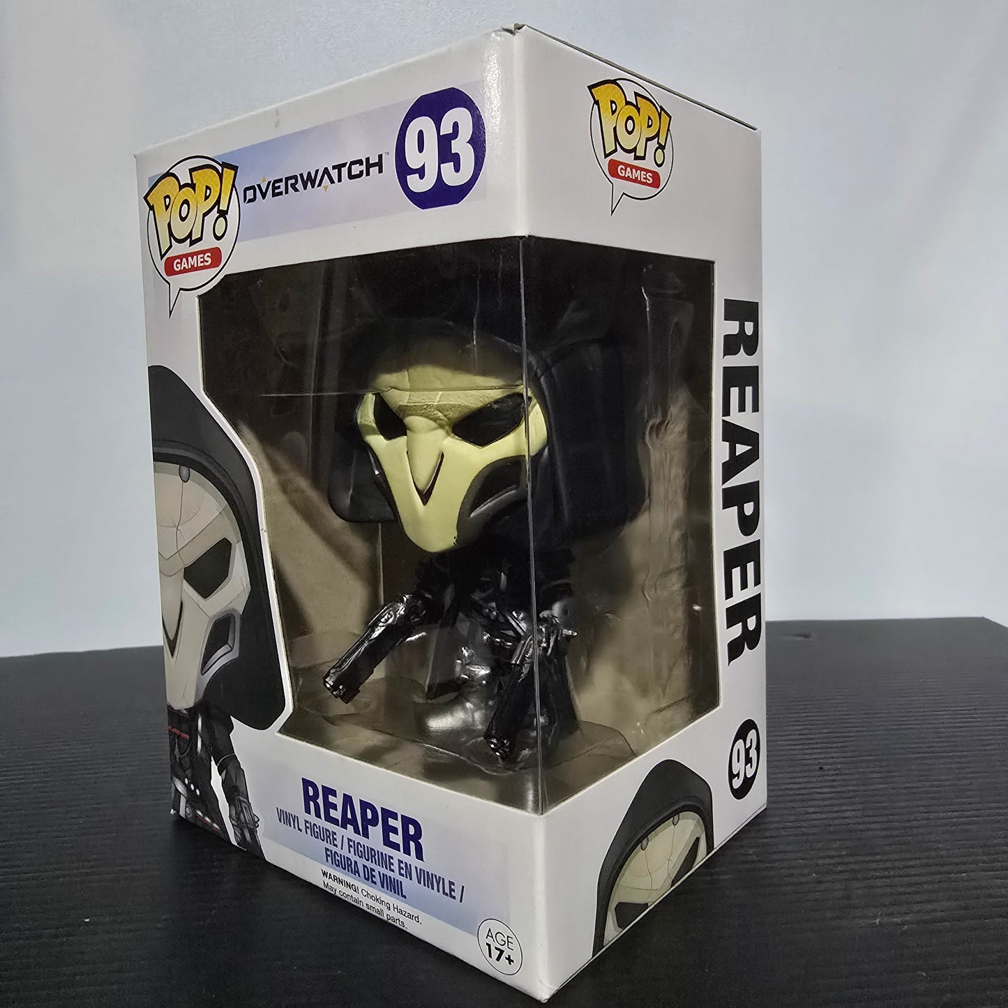 Funko Pop! Games: Overwatch Reaper #93 collectible vinyl figure.